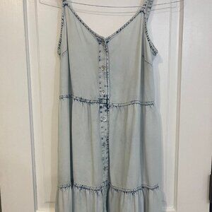 Gap size small baby doll denim dress size small